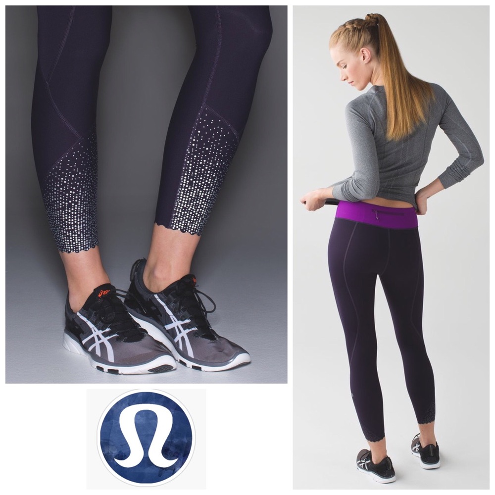 LULULEMON | Locked In Tight Reflective Sz 6